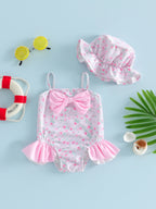 Floral Ruffle Swimsuit
