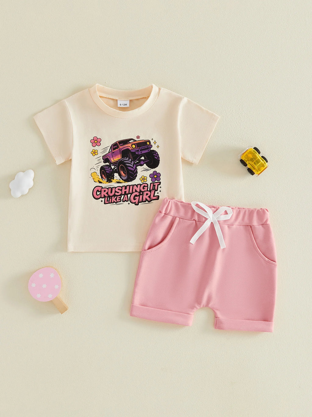 Dinosaur Shorts Set