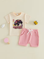 Dinosaur Shorts Set