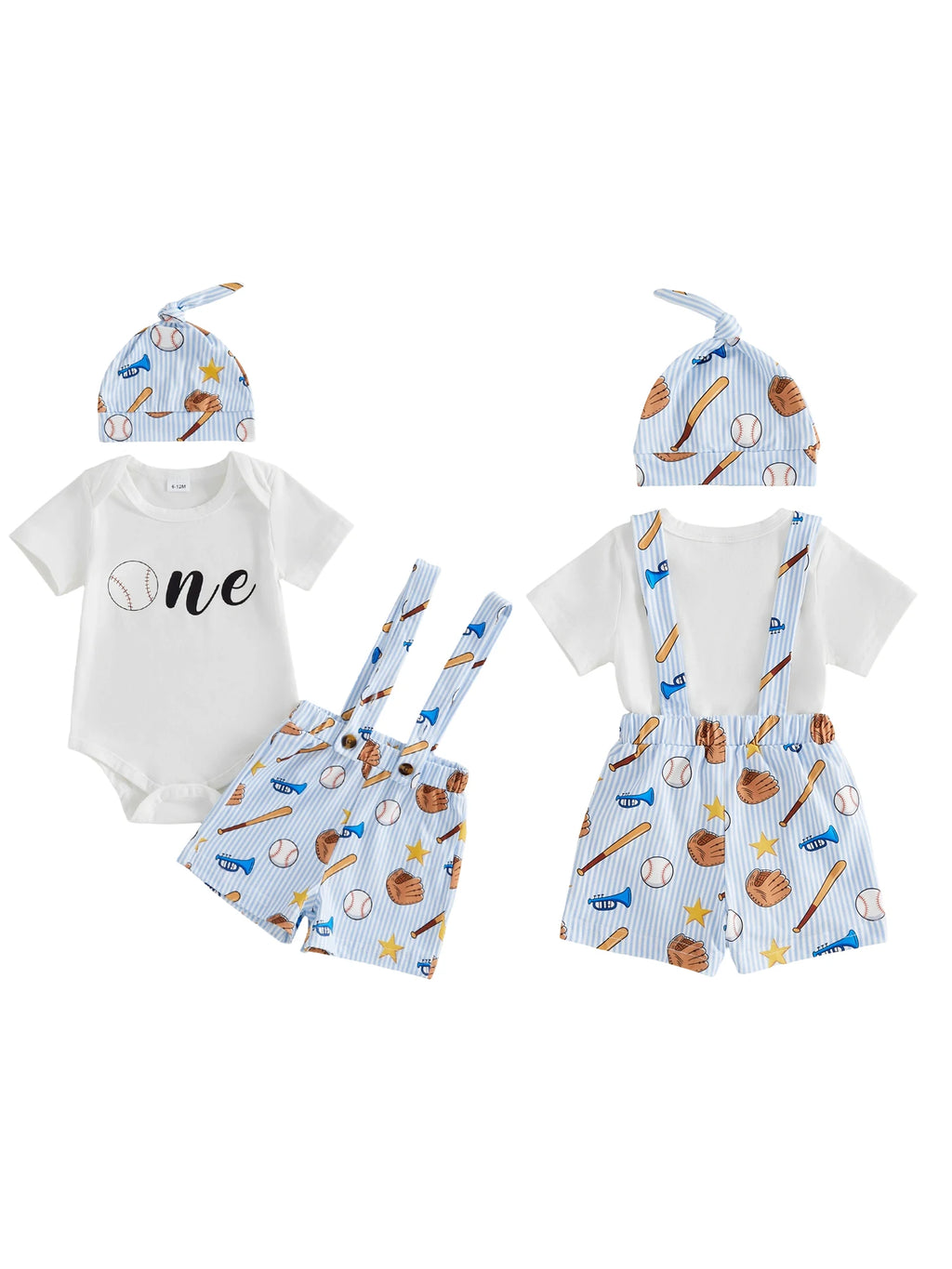 Baby Soccer Skirt Set