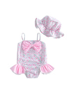 Floral Ruffle Swimsuit
