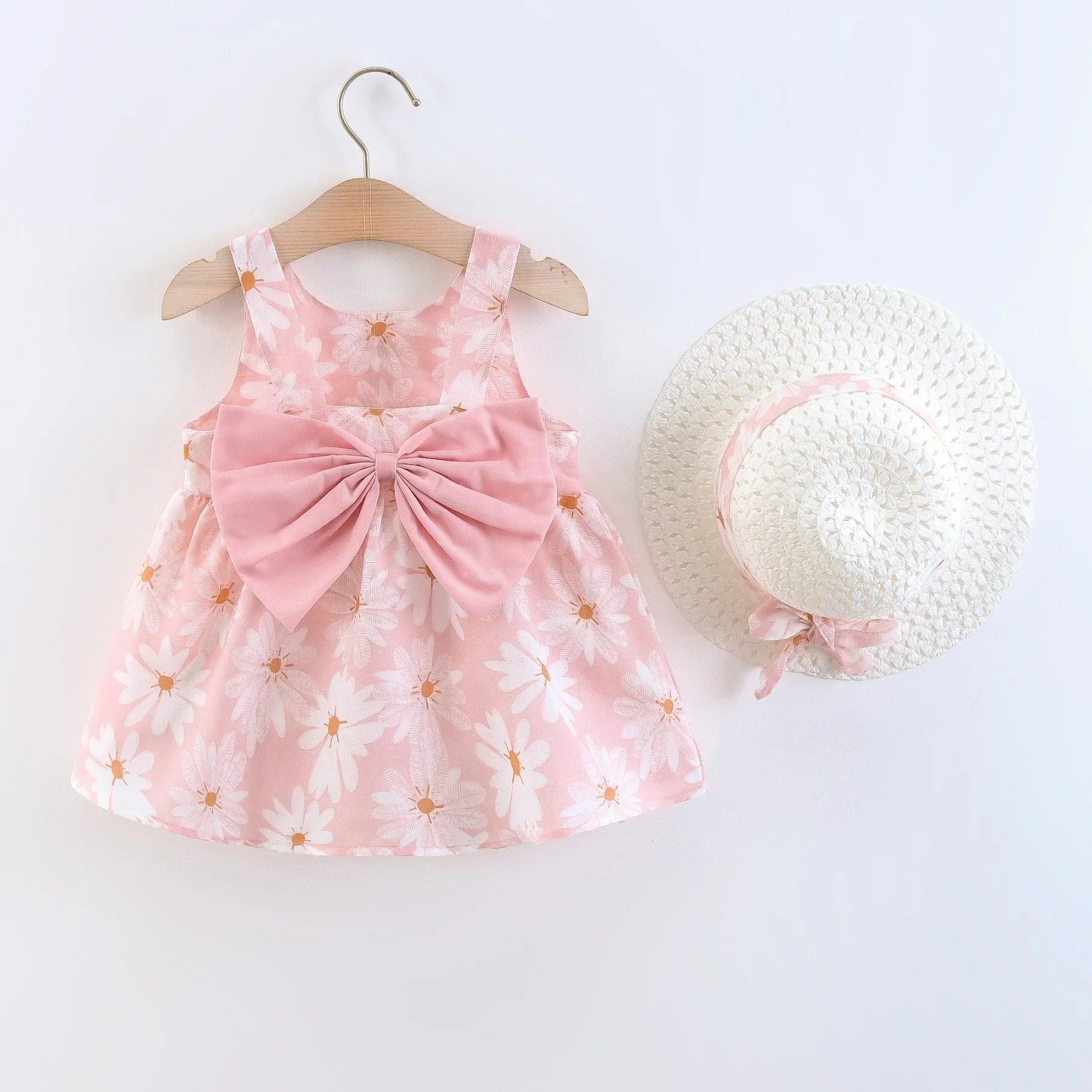 Sweet Bow Floral Dress