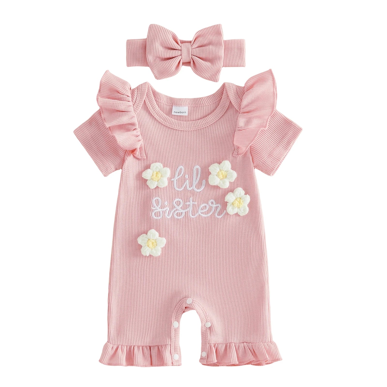 Floral Bow Romper
