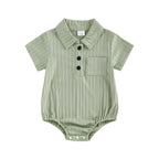 Ruffle Collar Romper