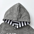 Hooded Romper Pants Set