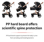 PU Leather Travel Stroller