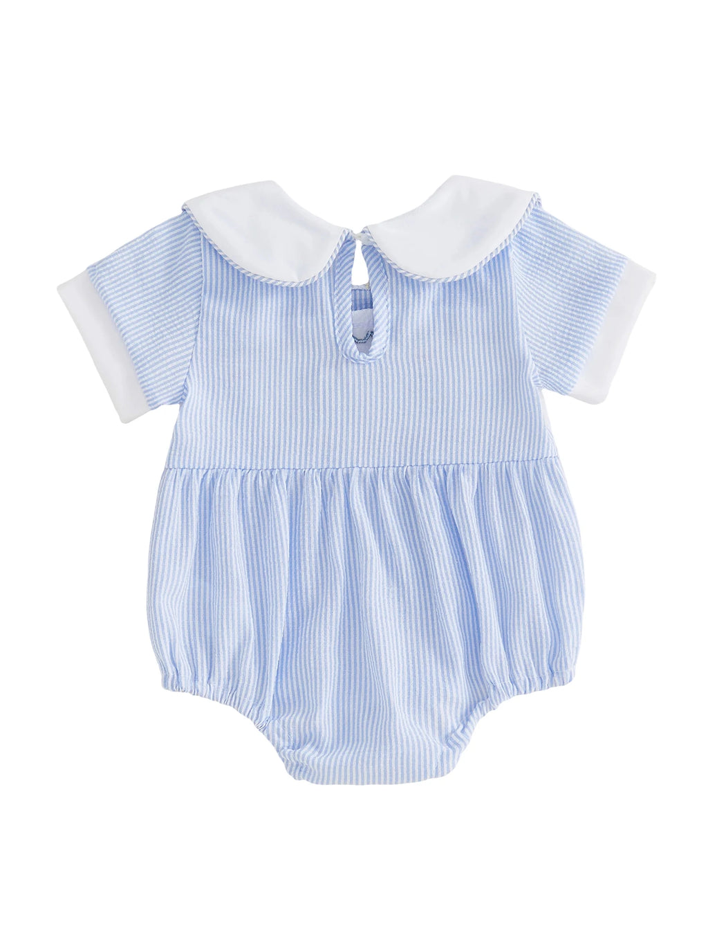 Sailboat Embroidered Romper