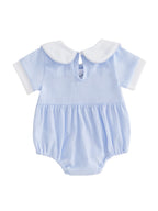 Sailboat Embroidered Romper