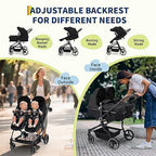 Double Tandem Stroller