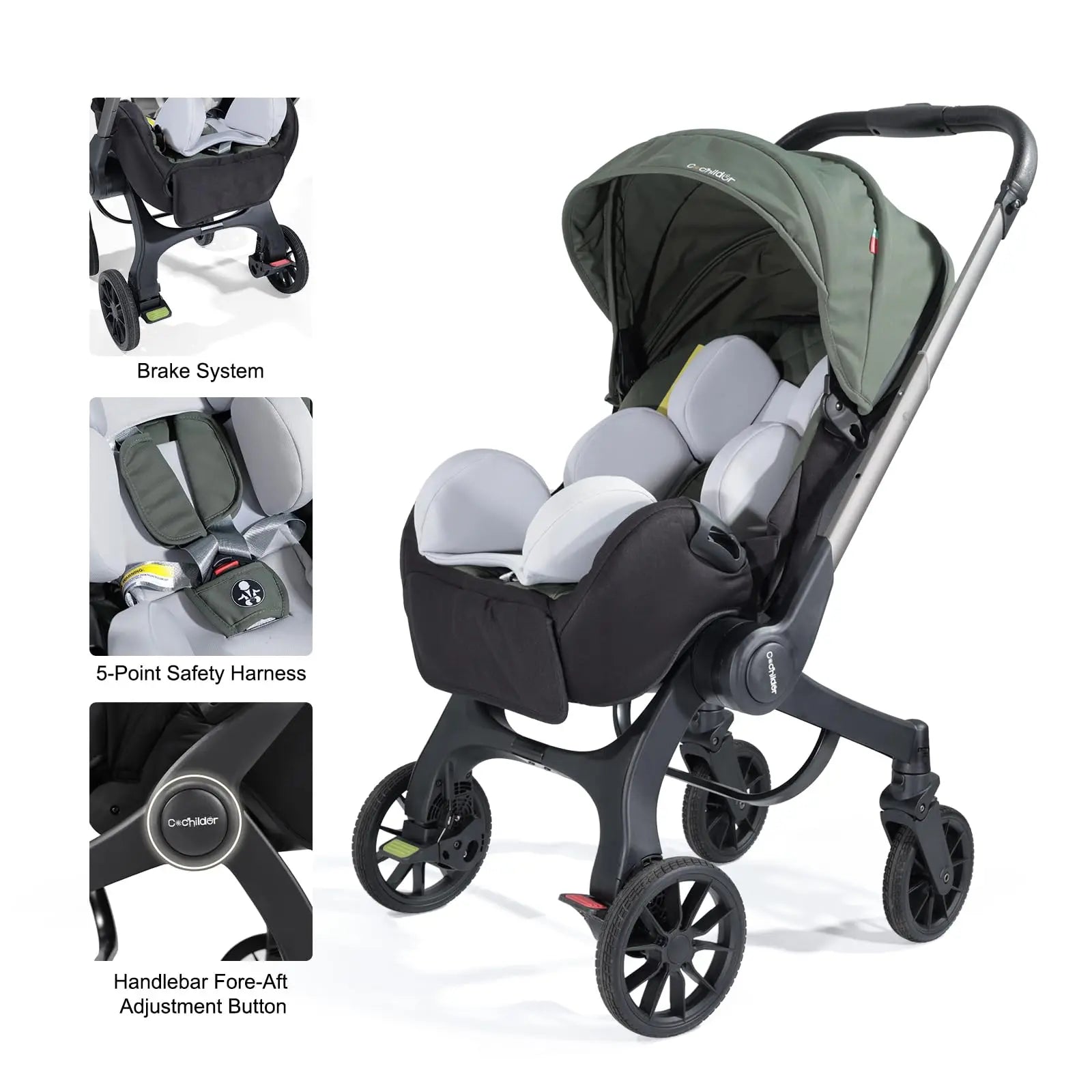 Foldable Camping Stroller