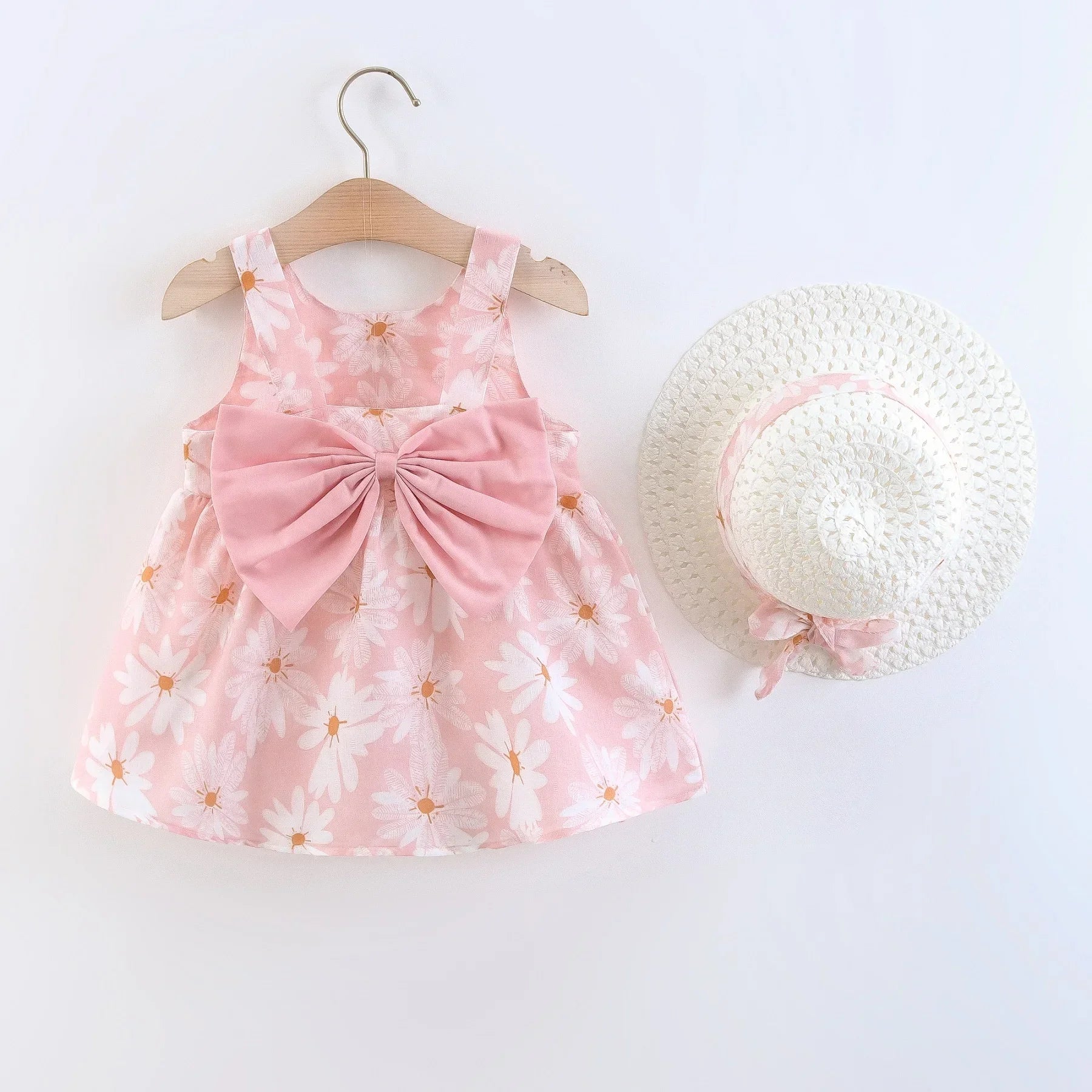 Sweet Bow Floral Dress
