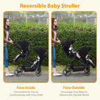 Tandem Bassinet Stroller