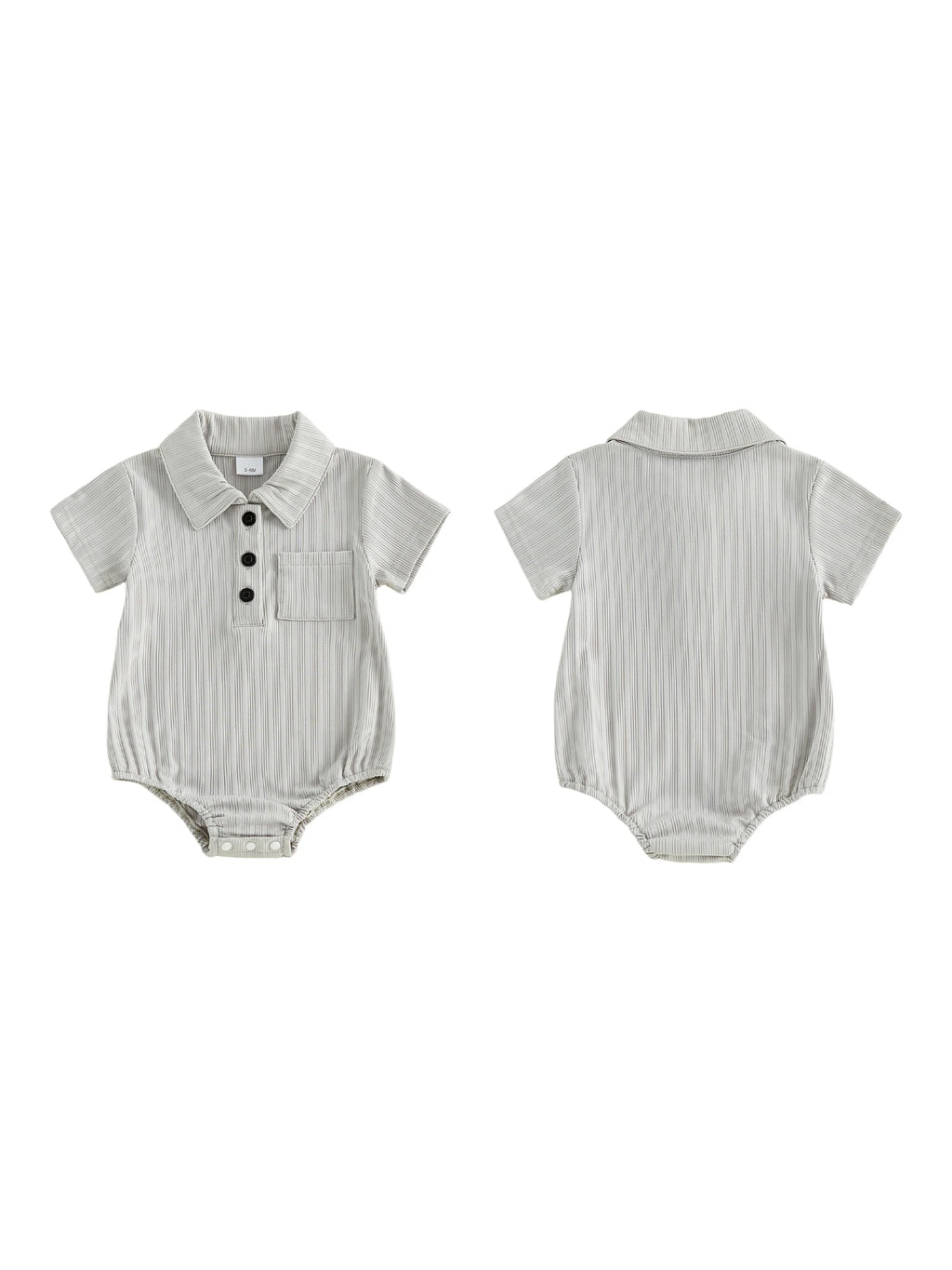 Ruffle Collar Romper