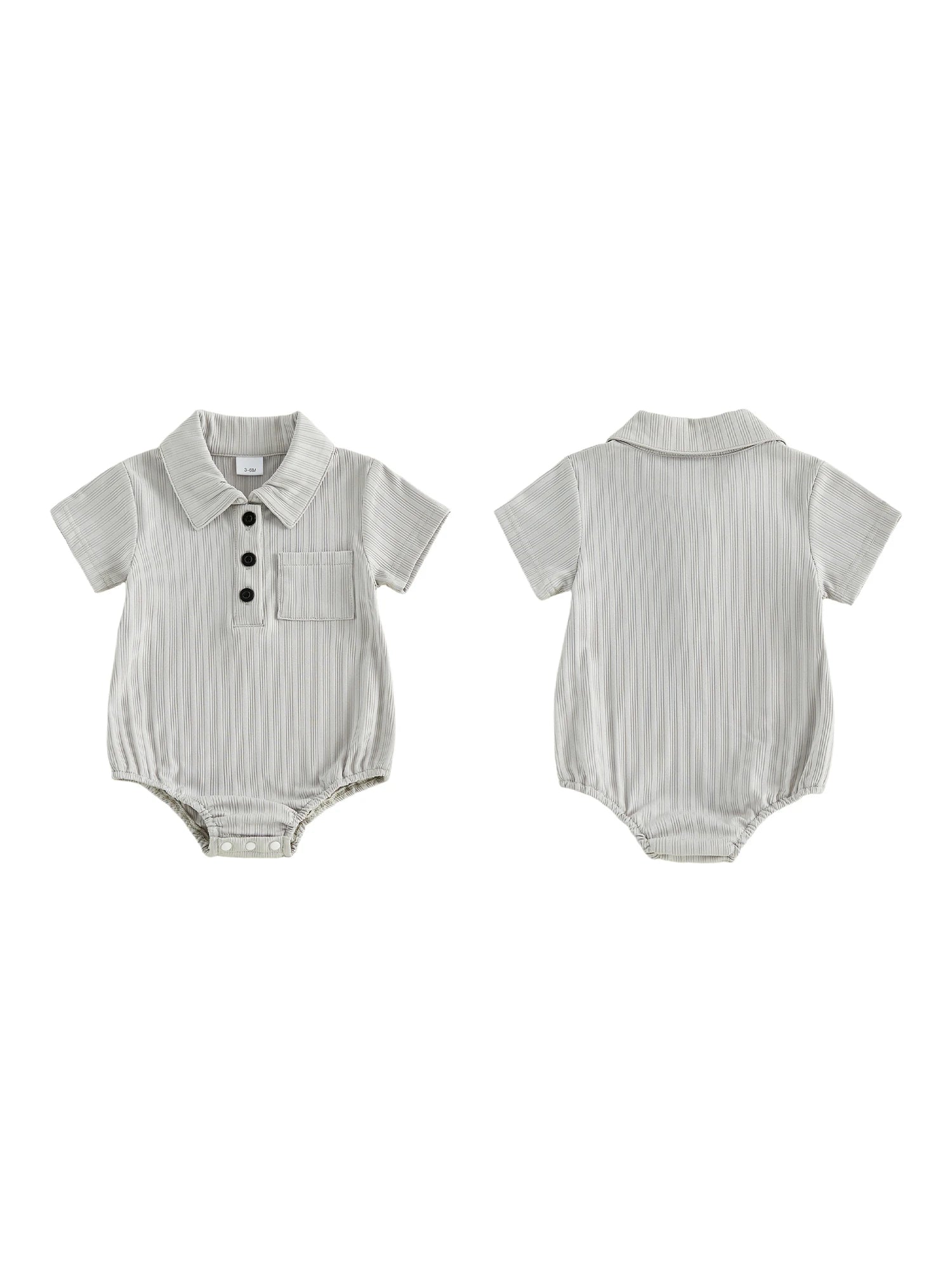 Ruffle Collar Romper