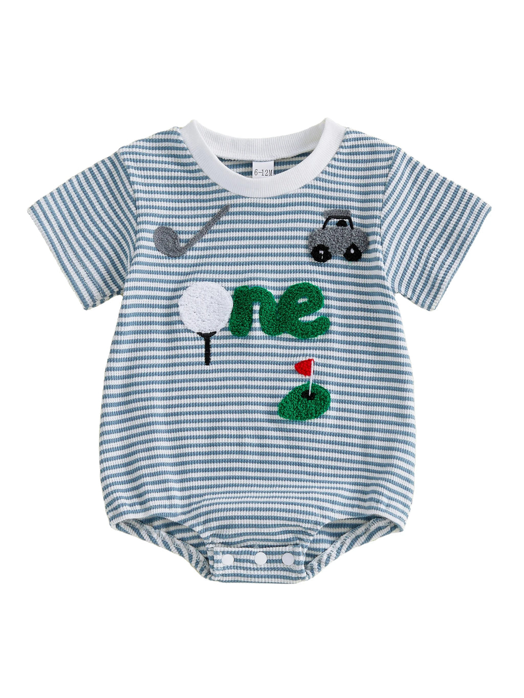 Golf Embroidered Romper