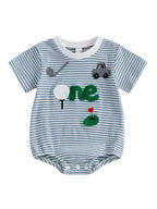 Golf Embroidered Romper
