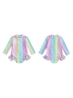 Floral Ruffle Swimsuit