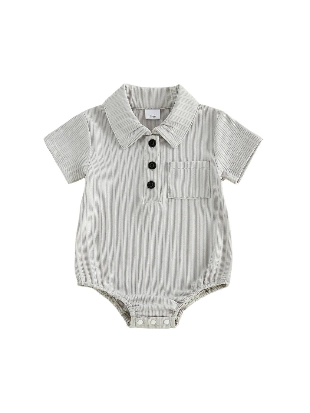 Ruffle Collar Romper