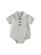 Ruffle Collar Romper