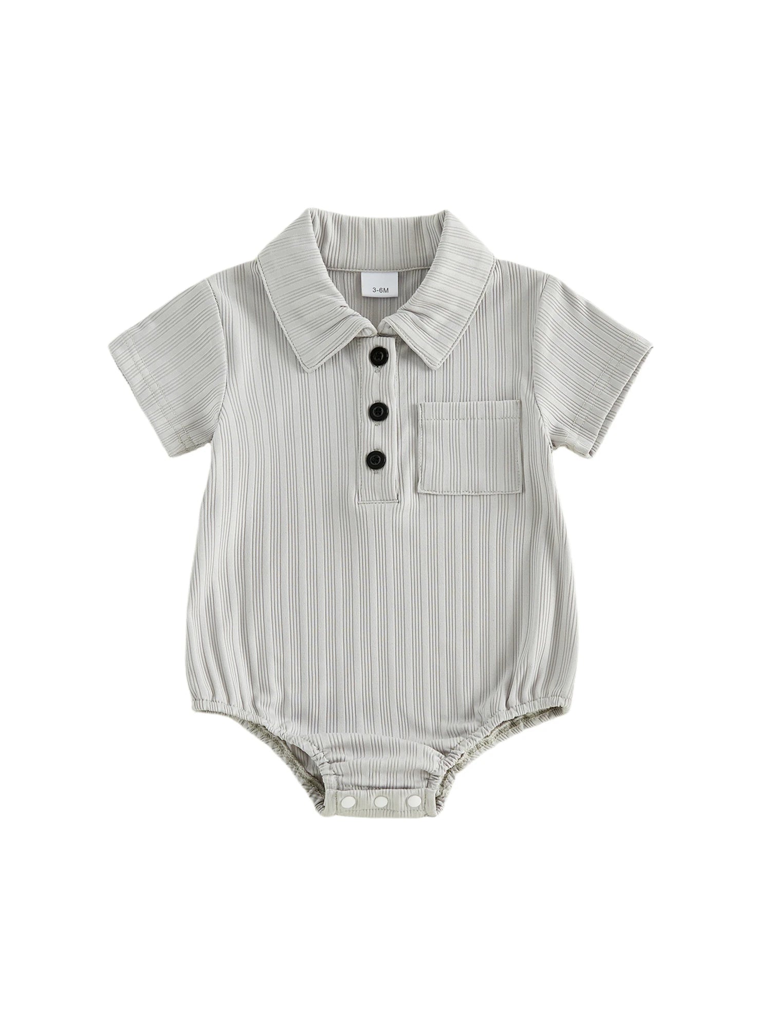 Ruffle Collar Romper
