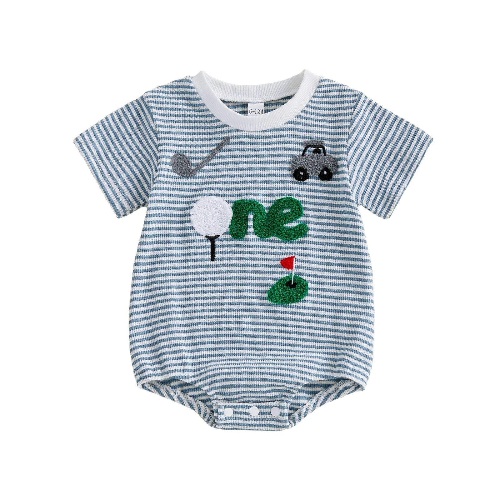 Golf Embroidered Romper