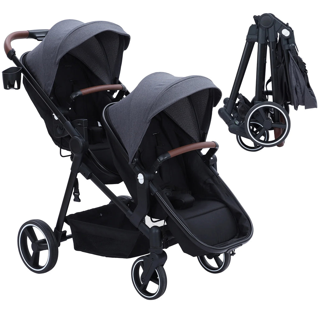 Tandem Bassinet Stroller