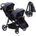 Tandem Bassinet Stroller