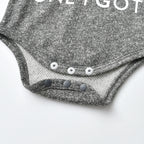 Hooded Romper Pants Set