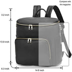 Leather Diaper Backpack