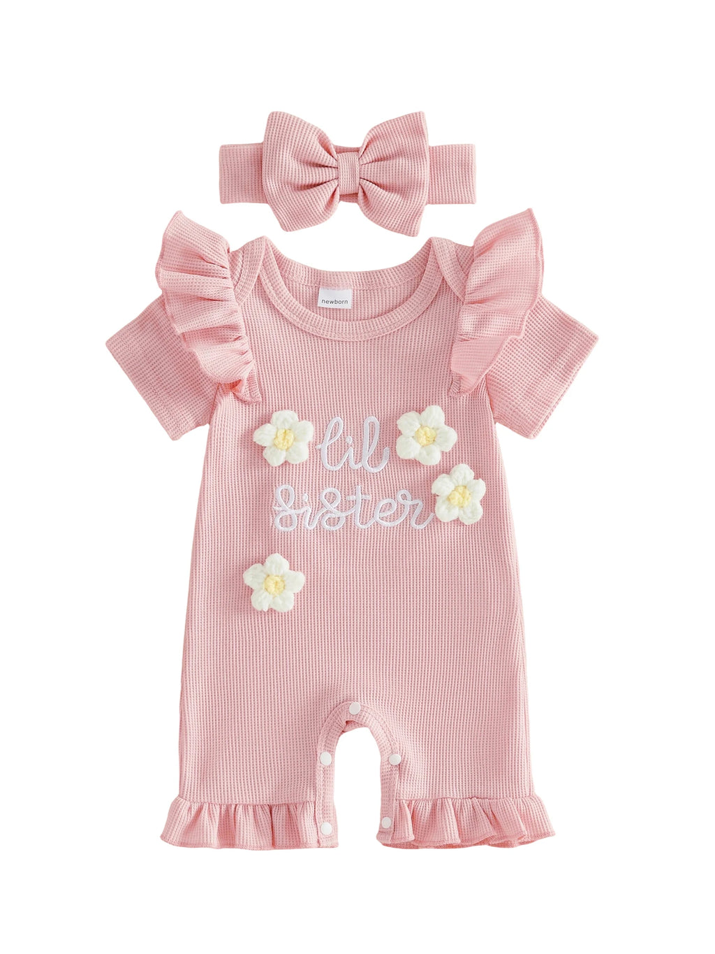 Floral Bow Romper