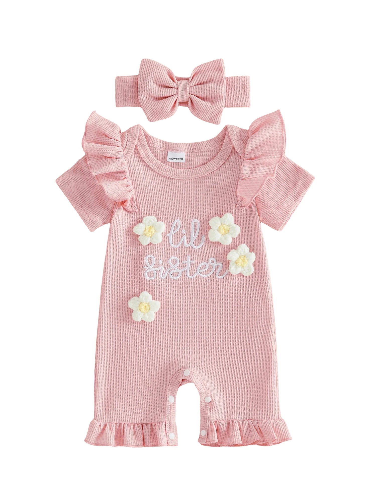 Floral Bow Romper