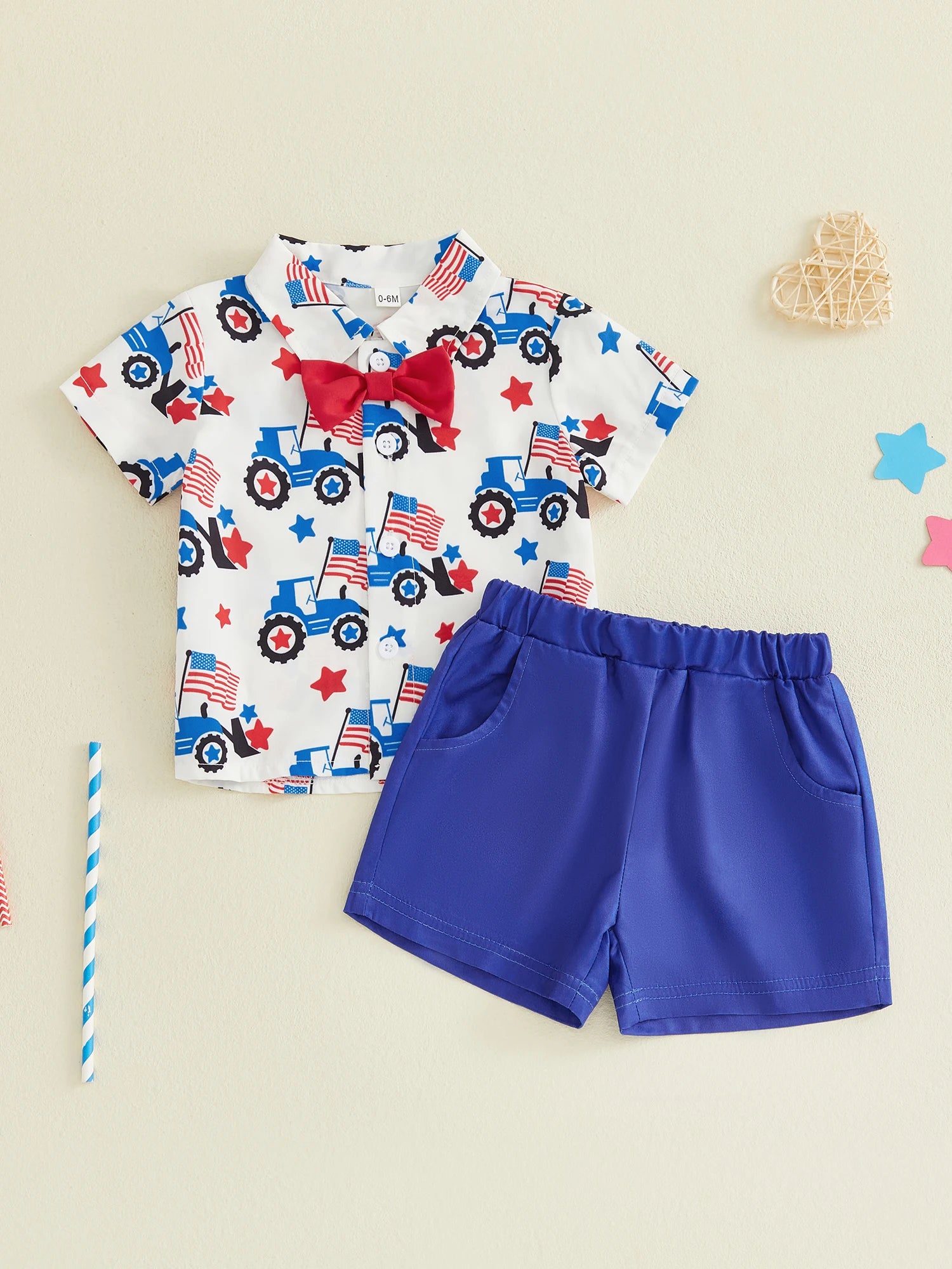 Patriotic Tractor Outfit
