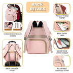 Pink Diaper Backpack