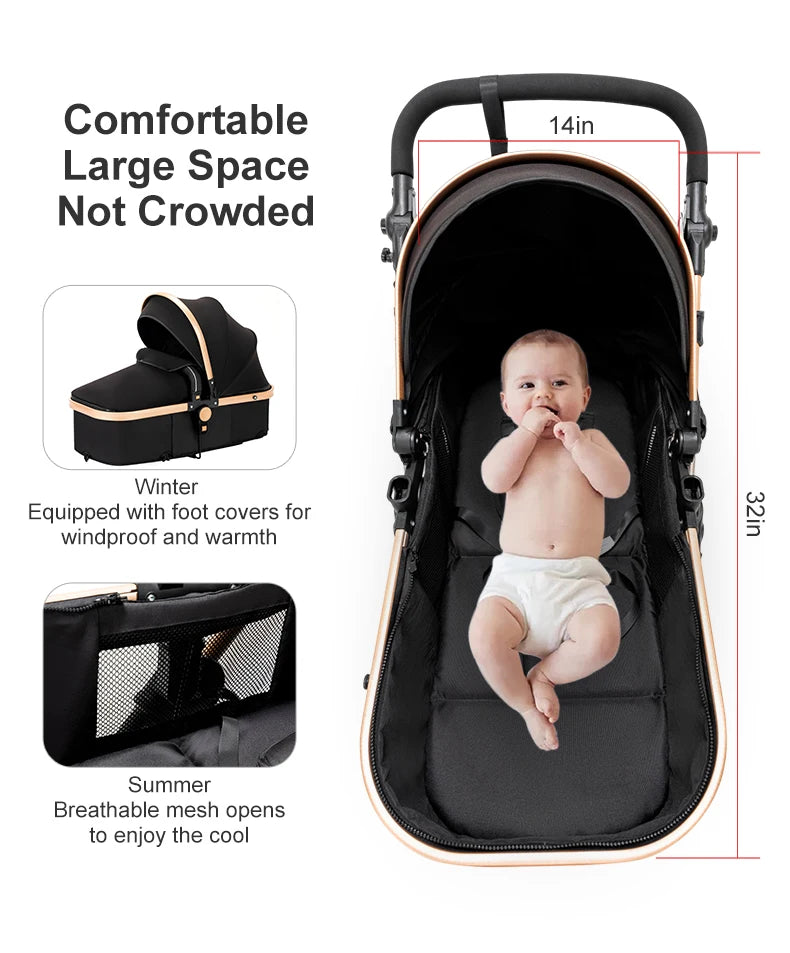 Foldable Baby Travel System