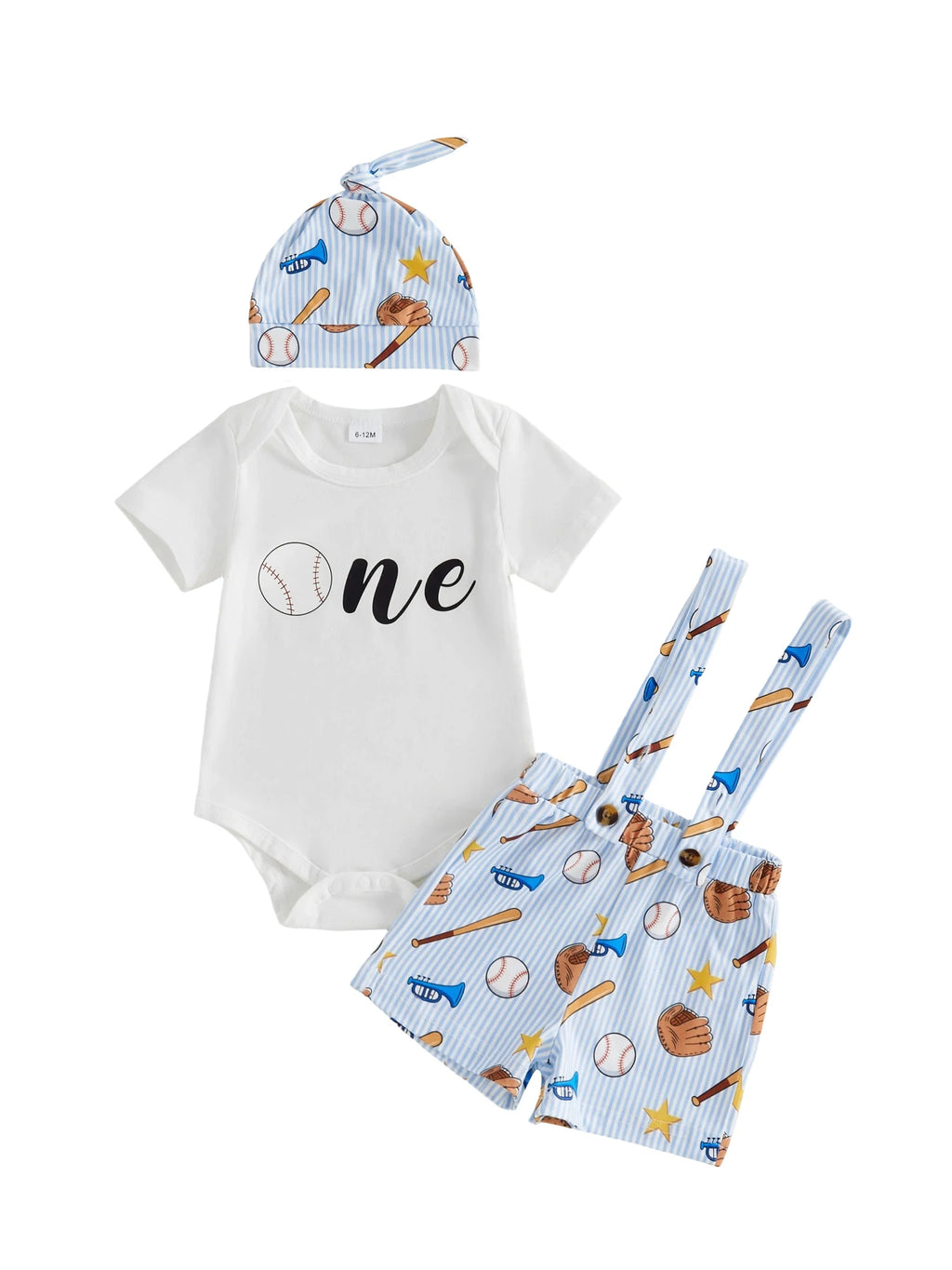 Baby Soccer Skirt Set