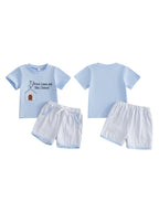 Easter Plaid Shorts Set