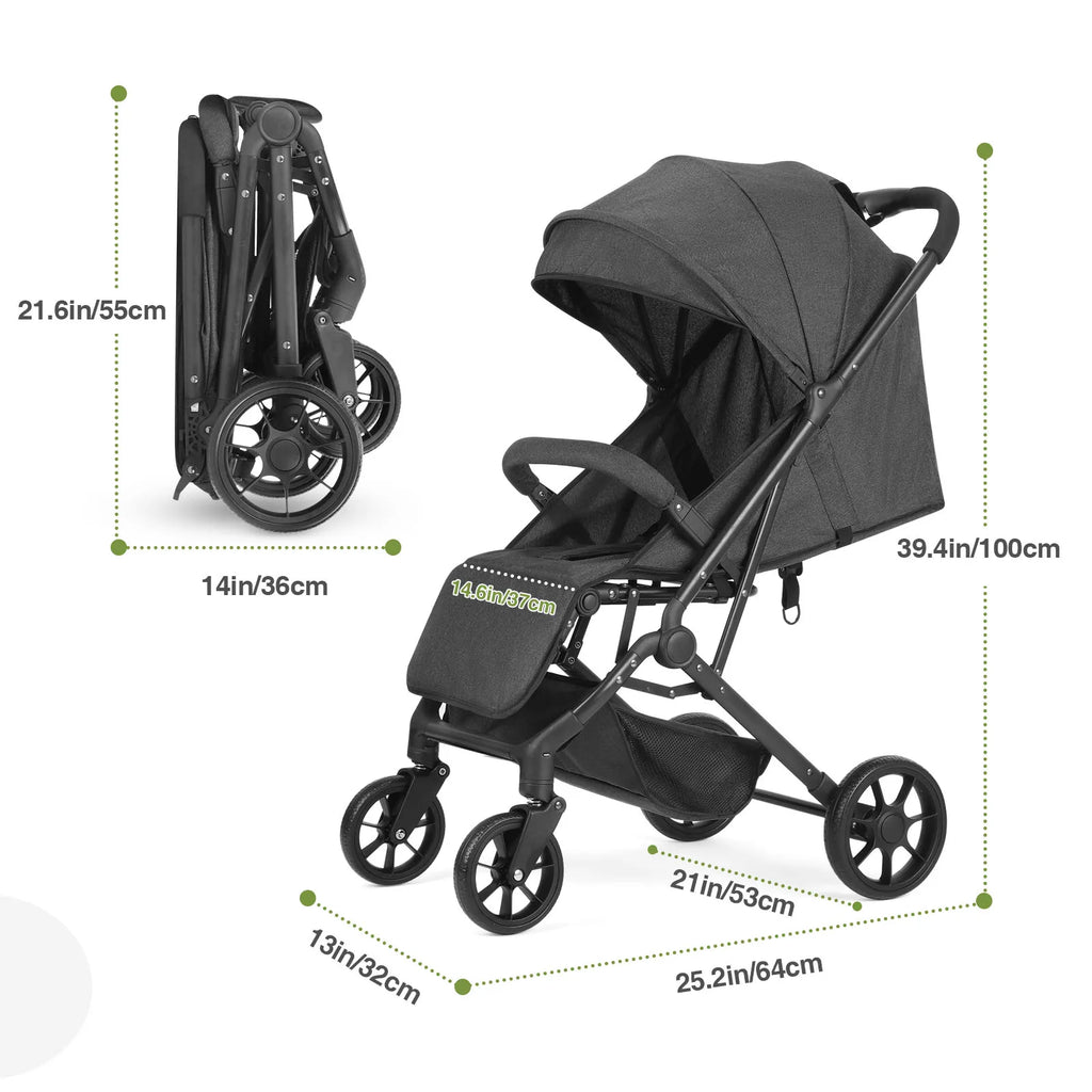 One-Hand Fold Stroller