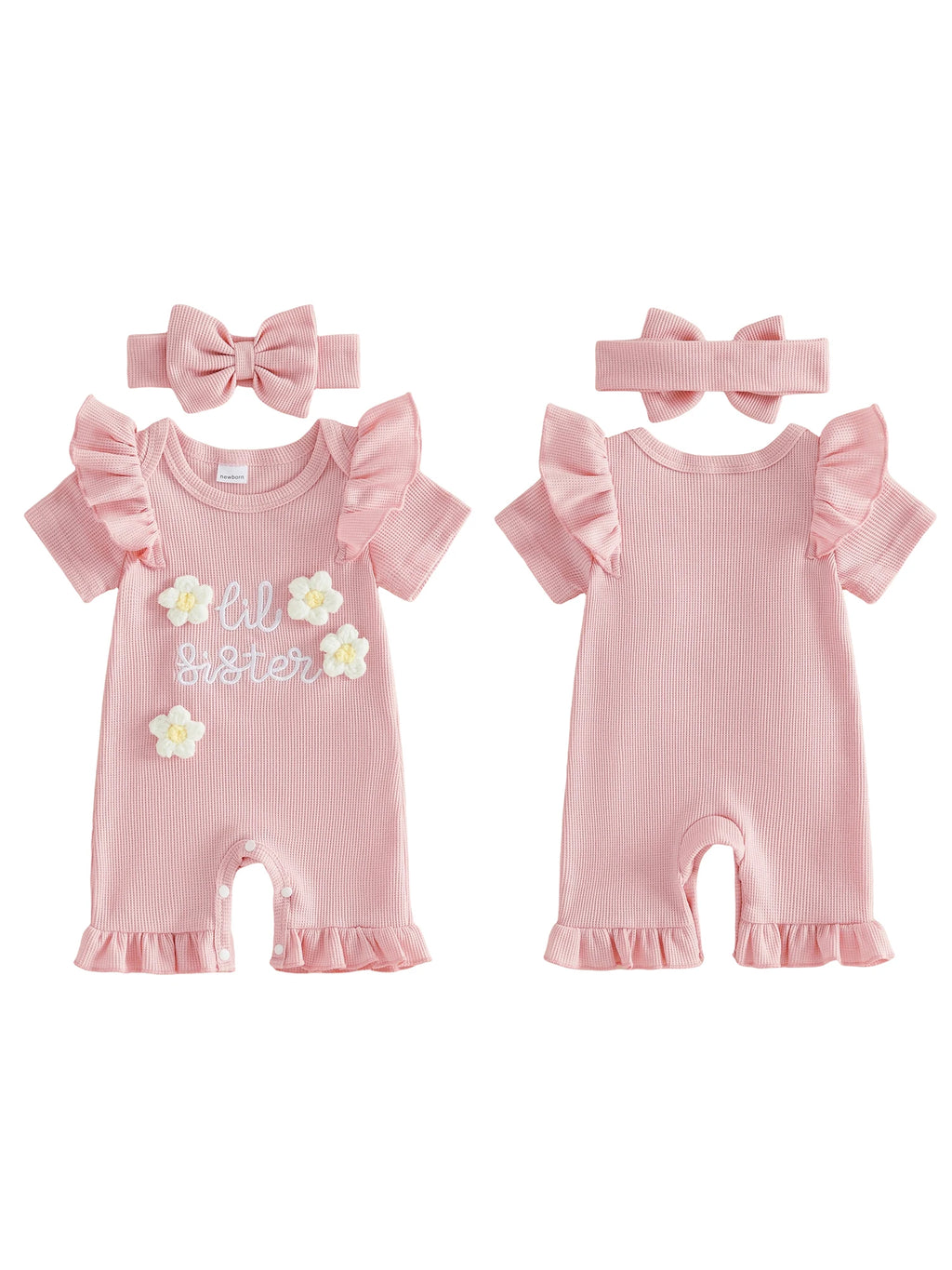 Floral Bow Romper