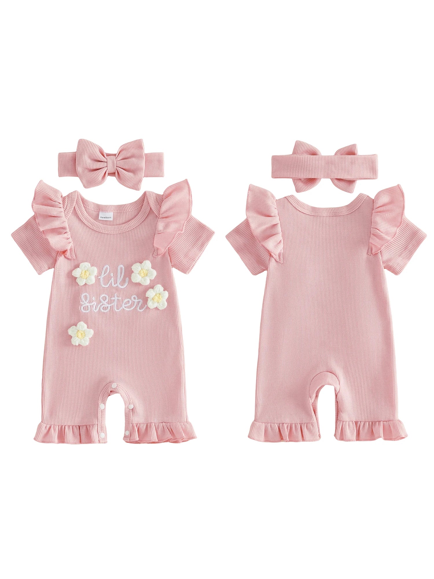 Floral Bow Romper